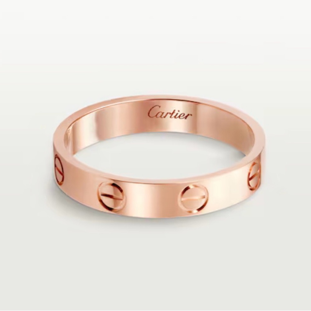 Cartier Rose Gold Love Ring